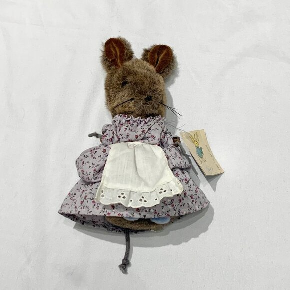 Vintage 80s Eden Plush Hunca Munca With Original Tags Style No 30409 - Picture 5 of 13